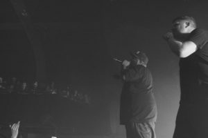 Run the Jewels performing on stage